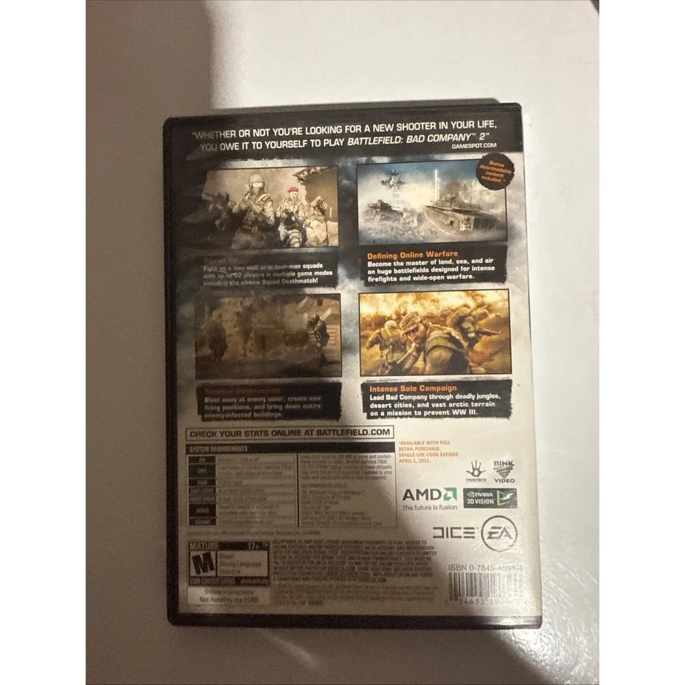 Battlefield: Bad Company 2 (PC, 2010)